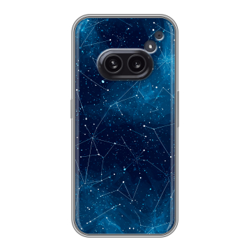 Силиконовый чехол на Nothing Phone (2a) Plus с принтом Космос звезды