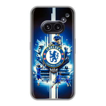 Силиконовый чехол на Nothing Phone (2a) Plus с принтом Chelsea Челси