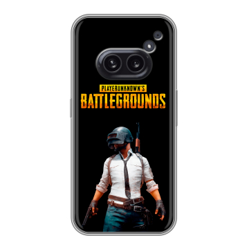 Силиконовый чехол на Nothing Phone (2a) Plus с принтом PUGB ПАГБ