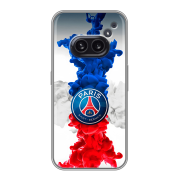 Силиконовый чехол на Nothing Phone (2a) Plus с принтом PSG ПСЖ