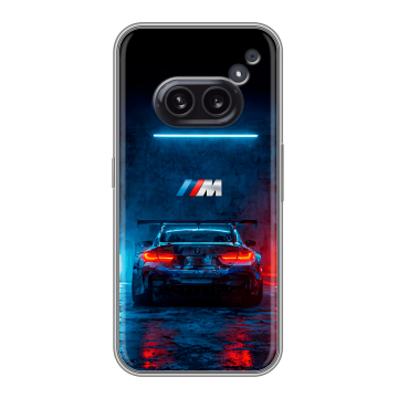 Силиконовый чехол на Nothing Phone (2a) Plus с принтом BMW БМВ