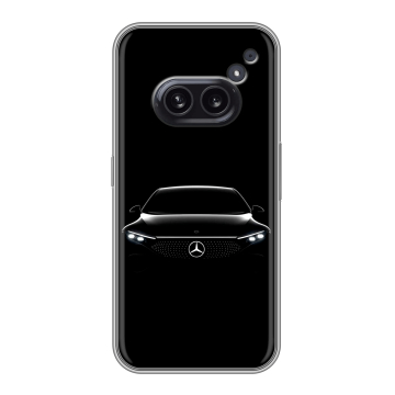 Силиконовый чехол на Nothing Phone (2a) Plus с принтом Mercedes Мерседес