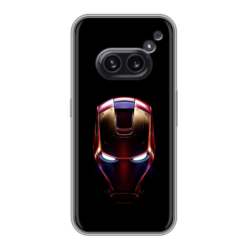 Силиконовый чехол на Nothing Phone (2a) Plus с принтом IronMan Железный человек
