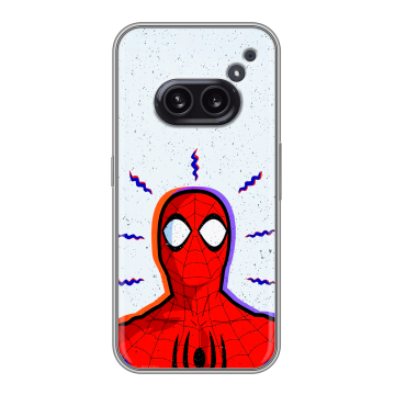 Силиконовый чехол на Nothing Phone (2a) Plus с принтом Spiderman Человек паук