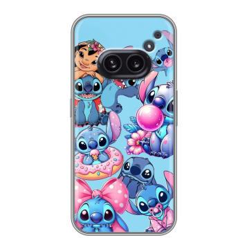 Силиконовый чехол на Nothing Phone (2a) Plus с принтом Лило и Стич