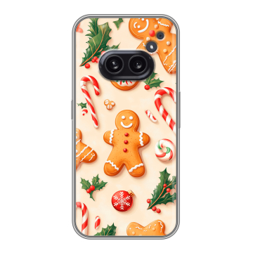 Силиконовый чехол на Nothing Phone (2a) Plus с принтом Новый год