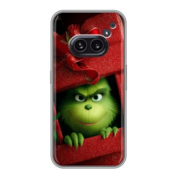 Силиконовый чехол на Nothing Phone (2a) Plus с принтом Новый год