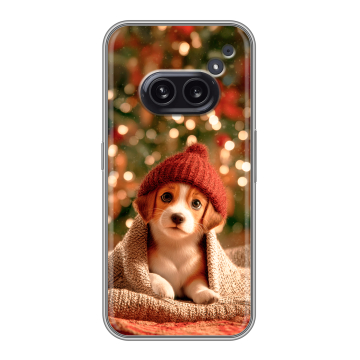 Силиконовый чехол на Nothing Phone (2a) Plus с принтом Новый год