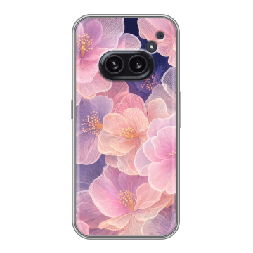 Силиконовый чехол на Nothing Phone (2a) Plus с принтом женский