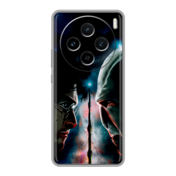 Силиконовый чехол на Vivo X100 с принтом Гарри Поттер Harry Potter