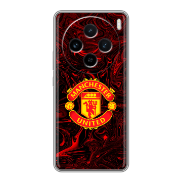Силиконовый чехол на Vivo X100 с принтом Manchester United