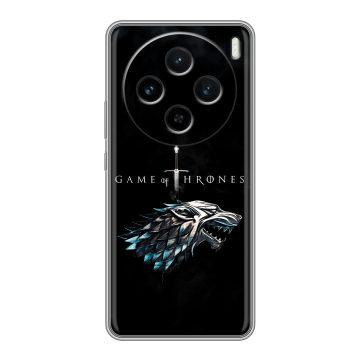 Силиконовый чехол на Vivo X100 с принтом Игра Престолов Game Thrones