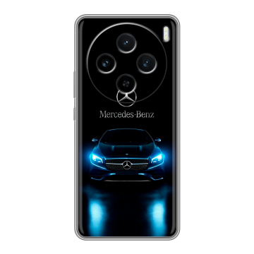 Силиконовый чехол на Vivo X100 с принтом Mercedes Мерседес Силиконовый чехол на Vivo X100 с принтом Mercedes Мерседес