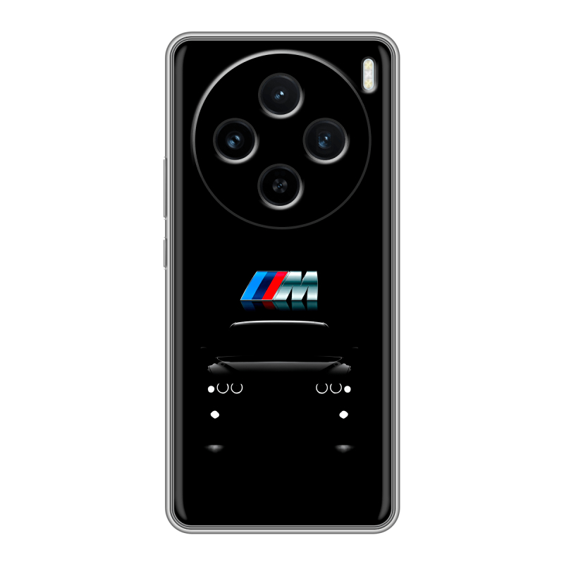 Силиконовый чехол на Vivo X100 с принтом БМВ BMW Силиконовый чехол на Vivo X100 с принтом БМВ BMW