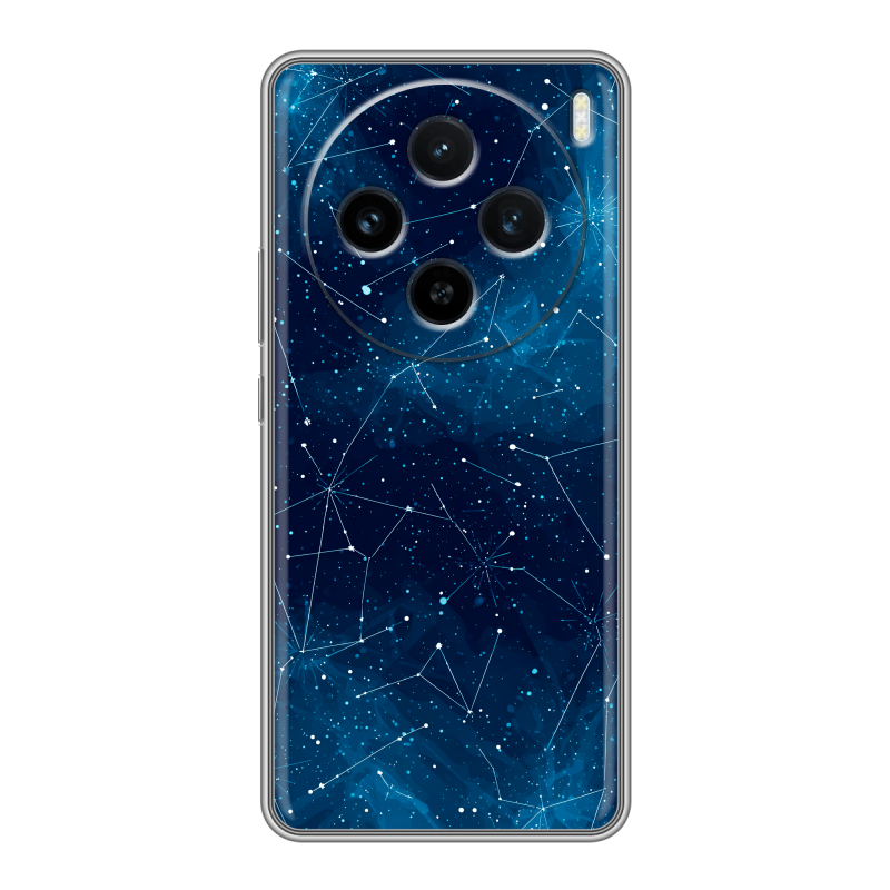 Силиконовый чехол на Vivo X100 с принтом Космос звезды Силиконовый чехол на Vivo X100 с принтом Космос звезды