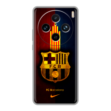 Силиконовый чехол на Vivo X100 Pro с принтом Барселона Barcelona