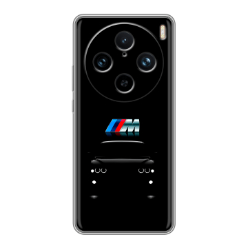 Силиконовый чехол на Vivo X100 Pro с принтом БМВ BMW