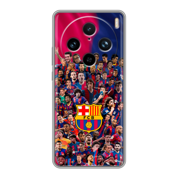 Силиконовый чехол на Vivo X100 Pro с принтом Барселона Barcelona