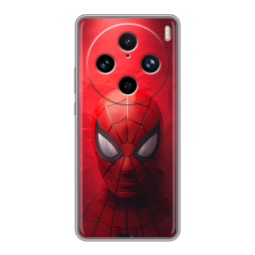 Силиконовый чехол на Vivo X100 Pro с принтом Spiderman Человек паук