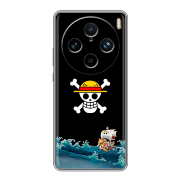 Силиконовый чехол на Vivo X100 Pro с принтом One Piece Ван Пис