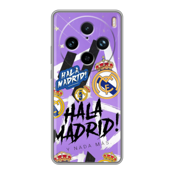 Силиконовый чехол на Vivo X100 Pro с принтом Real Madrid Реал Мадрид
