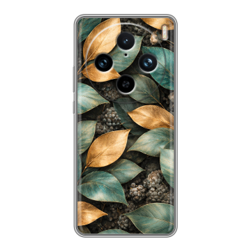 Силиконовый чехол на Vivo X100 Pro с принтом женский