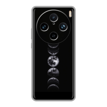 Силиконовый чехол на Vivo X100 Pro с принтом женский