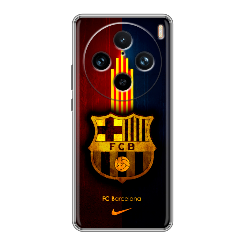 Силиконовый чехол на Vivo X100 Pro с принтом Барселона Barcelona Силиконовый чехол на Vivo X100 Pro с принтом Барселона Barcelona