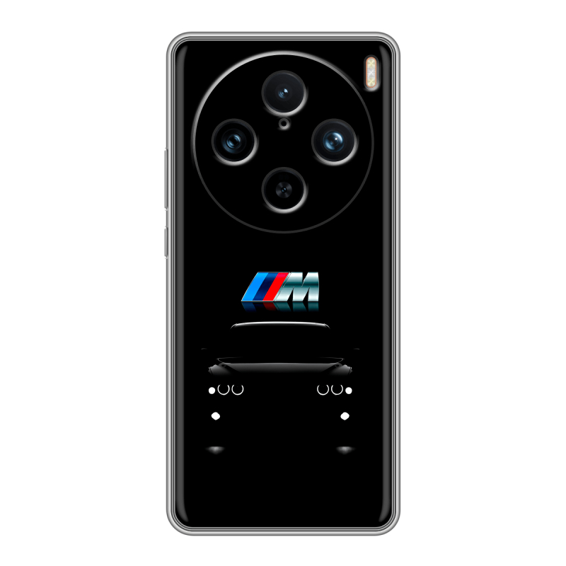 Силиконовый чехол на Vivo X100 Pro с принтом БМВ BMW Силиконовый чехол на Vivo X100 Pro с принтом БМВ BMW