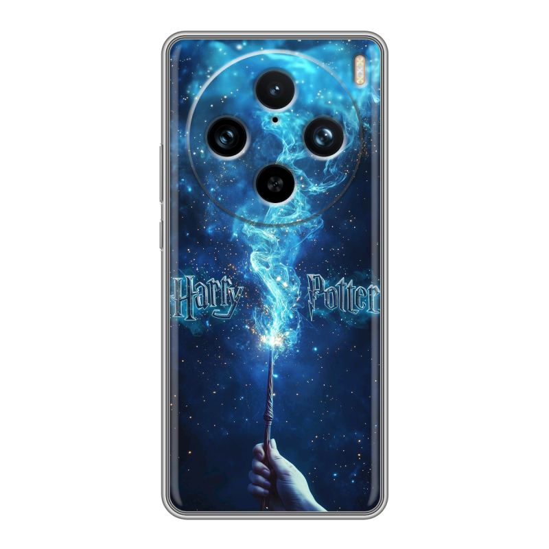 Силиконовый чехол на Vivo X100 Pro с принтом Harry Potter Гарри Поттер Силиконовый чехол на Vivo X100 Pro с принтом Harry Potter Гарри Поттер