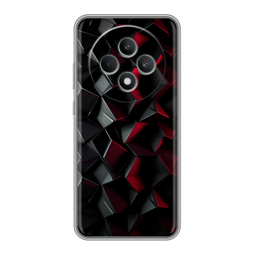 Силиконовый чехол на OPPO Reno12 F с принтом Абстракция