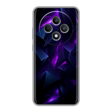 Силиконовый чехол на OPPO Reno12 F с принтом Абстракиция