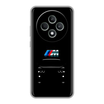 Силиконовый чехол на OPPO Reno12 F с принтом БМВ BMW Силиконовый чехол на OPPO Reno12 F с принтом БМВ BMW