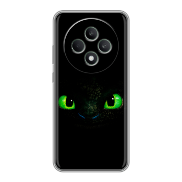 Силиконовый чехол на OPPO Reno12 F с принтом Как приручить дракона Силиконовый чехол на OPPO Reno12 F с принтом Как приручить дракона