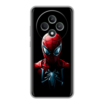 Силиконовый чехол на OPPO Reno12 F с принтом Spiderman Человек паук