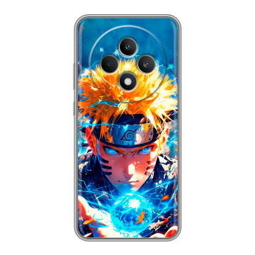 Силиконовый чехол на OPPO Reno12 F с принтом Аниме Наруто Naruto
