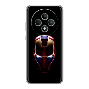 Силиконовый чехол на OPPO Reno12 F с принтом IronMan Железный человек Силиконовый чехол на OPPO Reno12 F с принтом IronMan Железный человек