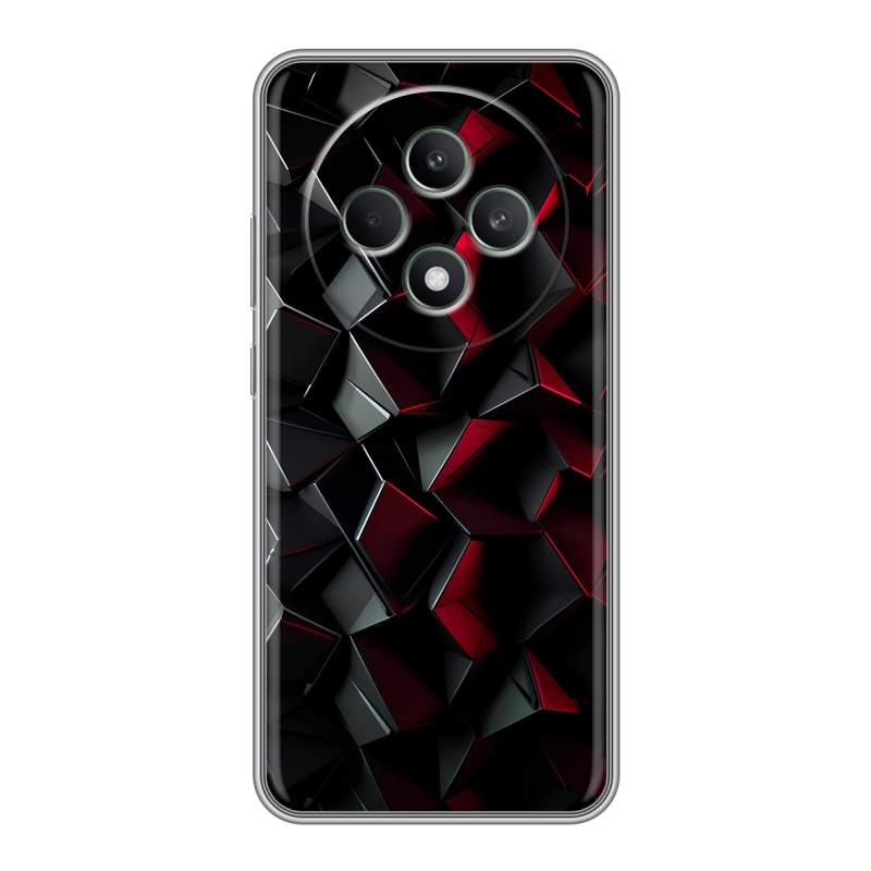 Силиконовый чехол на OPPO Reno12 F с принтом Абстракция Силиконовый чехол на OPPO Reno12 F с принтом Абстракция