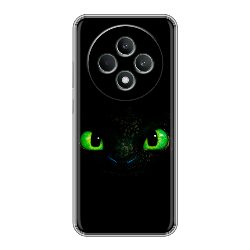 Силиконовый чехол на OPPO Reno12 F с принтом Как приручить дракона Силиконовый чехол на OPPO Reno12 F с принтом Как приручить дракона