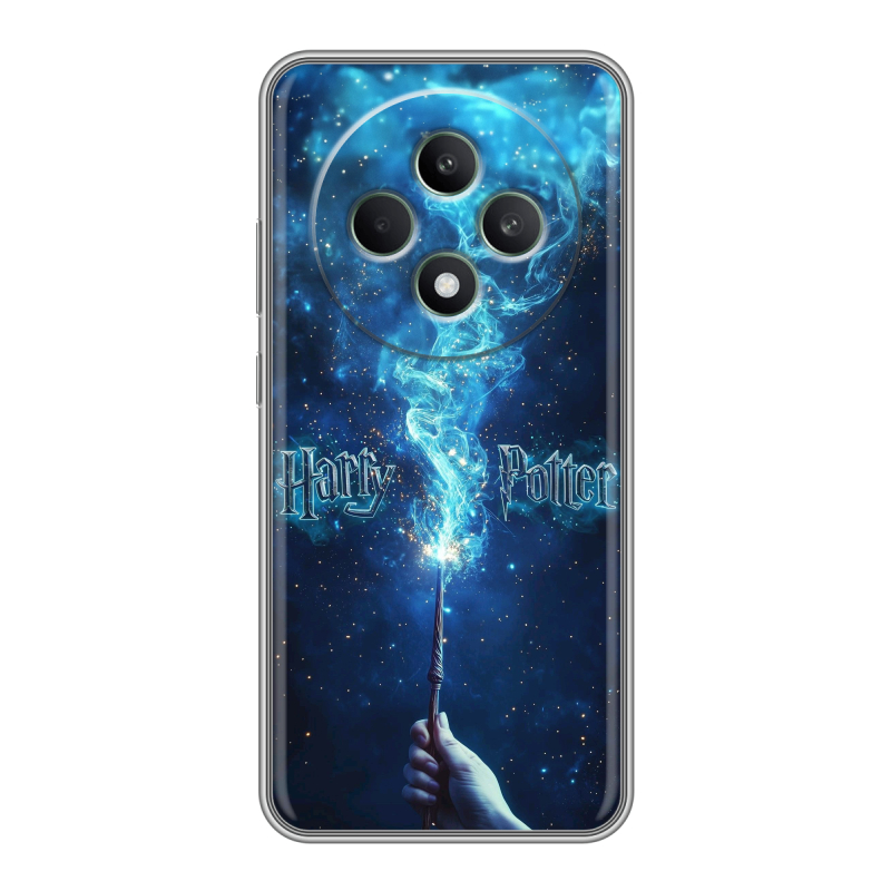 Силиконовый чехол на OPPO Reno12 F с принтом Harry Potter Гарри Поттер Силиконовый чехол на OPPO Reno12 F с принтом Harry Potter Гарри Поттер