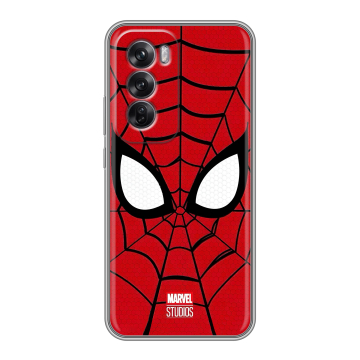 Силиконовый чехол на OPPO Reno12 Pro с принтом человек паук spiderman