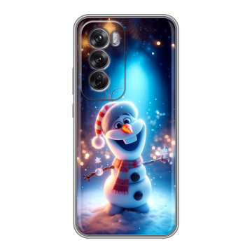 Силиконовый чехол на OPPO Reno12 Pro с принтом Новый год
