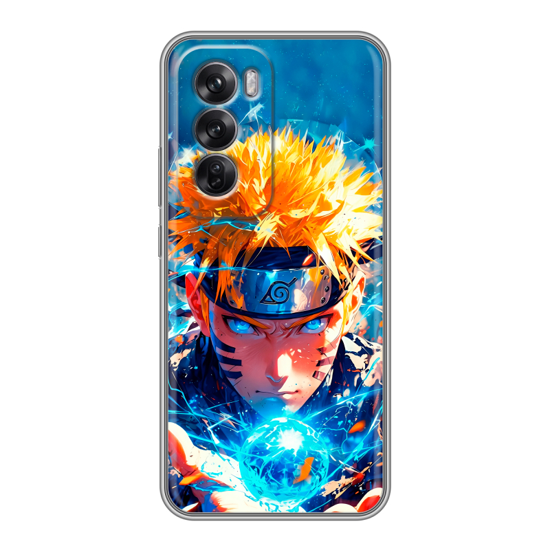 Силиконовый чехол на OPPO Reno12 Pro с принтом Аниме Наруто Naruto Силиконовый чехол на OPPO Reno12 Pro с принтом Аниме Наруто Naruto