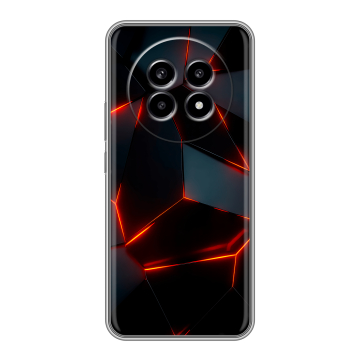 Силиконовый чехол на Realme 13 Pro с принтом Яркие абстракции Силиконовый чехол на Realme 13 Pro с принтом Яркие абстракции