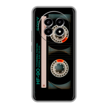 Силиконовый чехол на Realme 13 Pro с принтом Кассета Силиконовый чехол на Realme 13 Pro с принтом Кассета