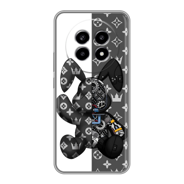 Силиконовый чехол на Realme 13 Pro с принтом Луи робот Силиконовый чехол на Realme 13 Pro с принтом Луи робот