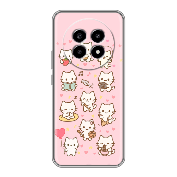 Силиконовый чехол на Realme 13 Pro с принтом Hello Kitty Хелоу Кити Силиконовый чехол на Realme 13 Pro с принтом Hello Kitty Хелоу Кити