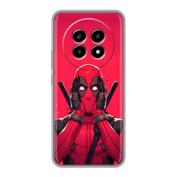Силиконовый чехол на Realme 13 Pro с принтом Дедпул Deadpool Силиконовый чехол на Realme 13 Pro с принтом Дедпул Deadpool