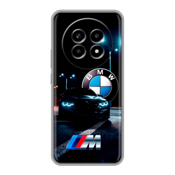 Силиконовый чехол на Realme 13 Pro с принтом БМВ BMW Силиконовый чехол на Realme 13 Pro с принтом БМВ BMW
