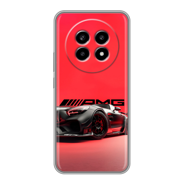 Силиконовый чехол на Realme 13 Pro с принтом Мерседес Mercedes AMG Силиконовый чехол на Realme 13 Pro с принтом Мерседес Mercedes AMG